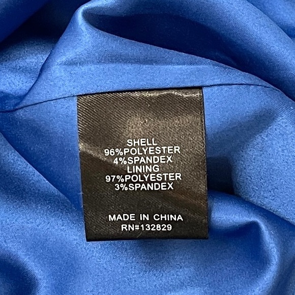 Lovers + Friends Blue Halter Mini Cocktail Dress Size Medium NWT - Picture 9 of 9